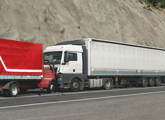 Colisiones frontales de camiones