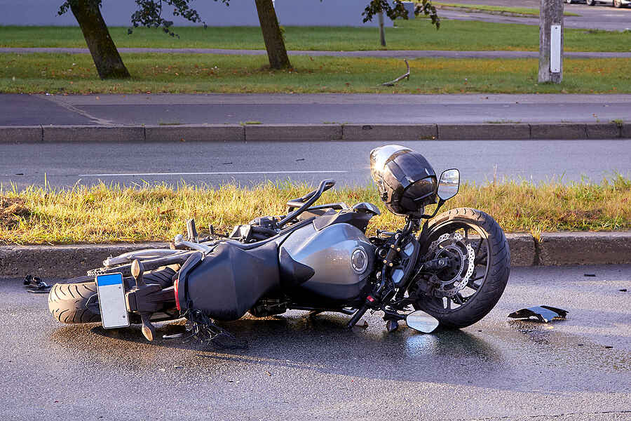 ¿Cuál es la indemnización media por un accidente de moto?